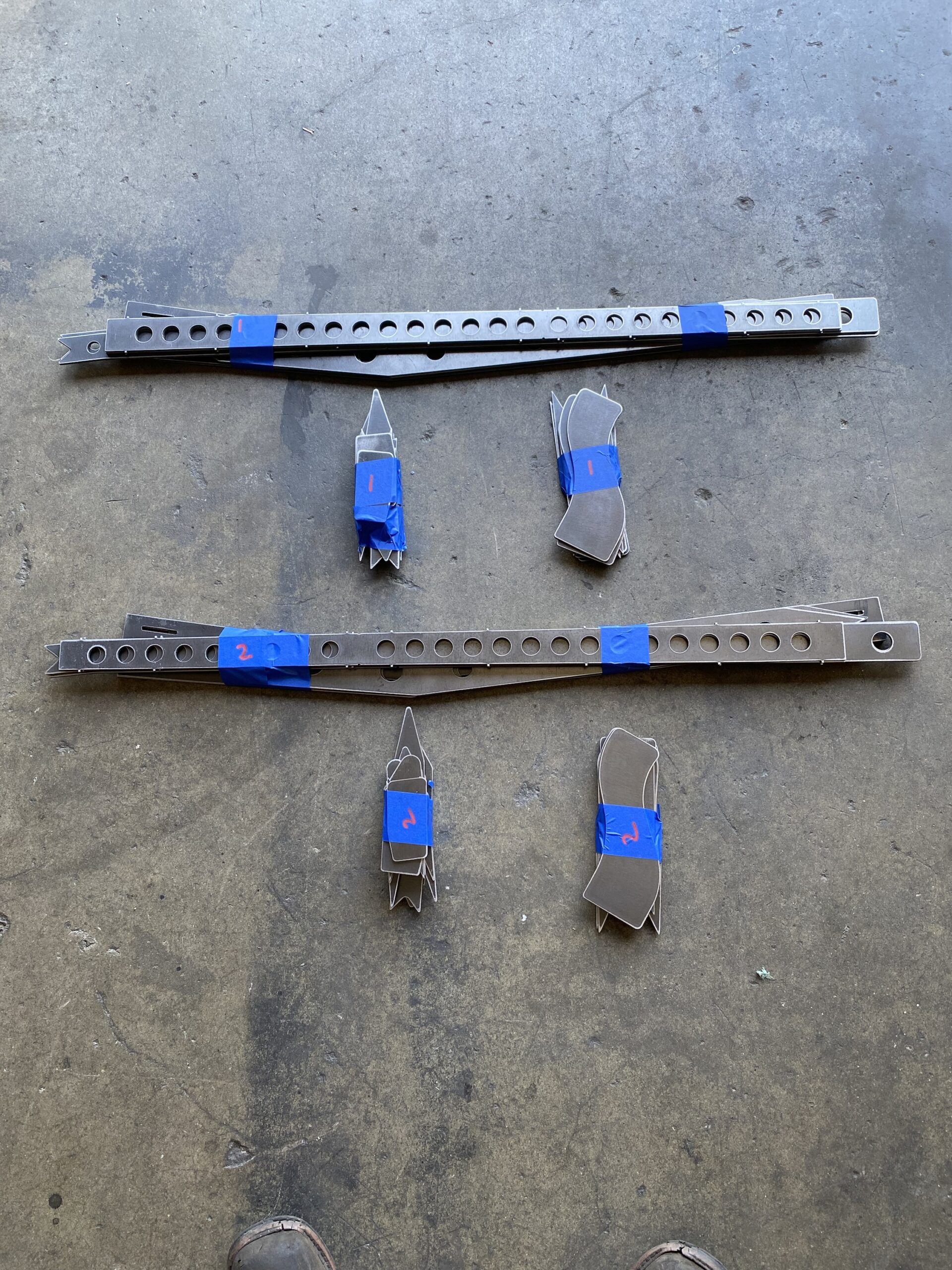 65-79 2WD F100 2” OVER BOXED BEAM PLATE KIT