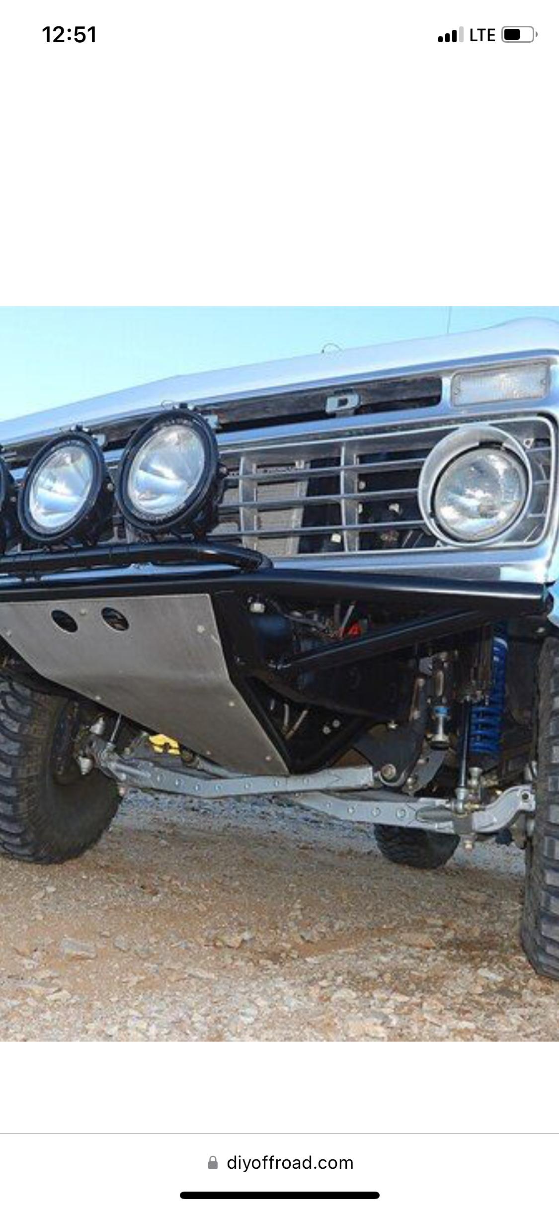 65-79 2WD F100 2” OVER BOXED BEAM PLATE KIT - Image 5